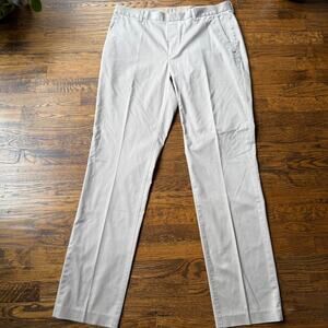 Bonobos Wednesday Mens 36x36 Beige Khaki Tailored Flat Front Straight Leg Pants